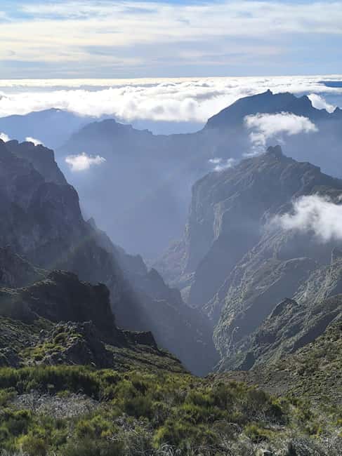 Madeira: Half-Day Pico Arieiro Jeep Tour - Portela Viewpoint Looks Toward Porto da Cruz