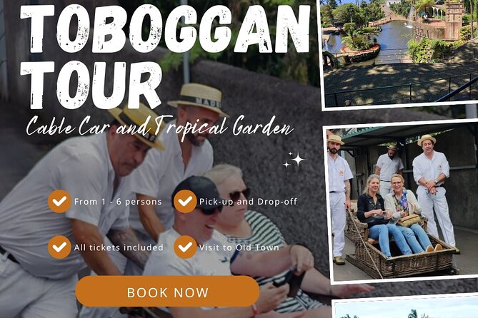 Madeira Highlights: Toboggan, Garden & Cable Car (All-Inclusive) - Funchal Cable Car: an easy ascent with big views