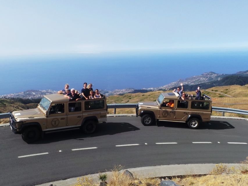 Madeira: Jeep tour Pico Areeiro, Santa Cruz and Cristo Rei - Santo da Serra brings the Jeep into its own