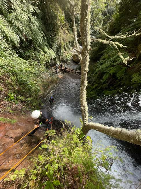 Madeira: Level-1 Canyoning Adventure - Guides who help you past the nerves