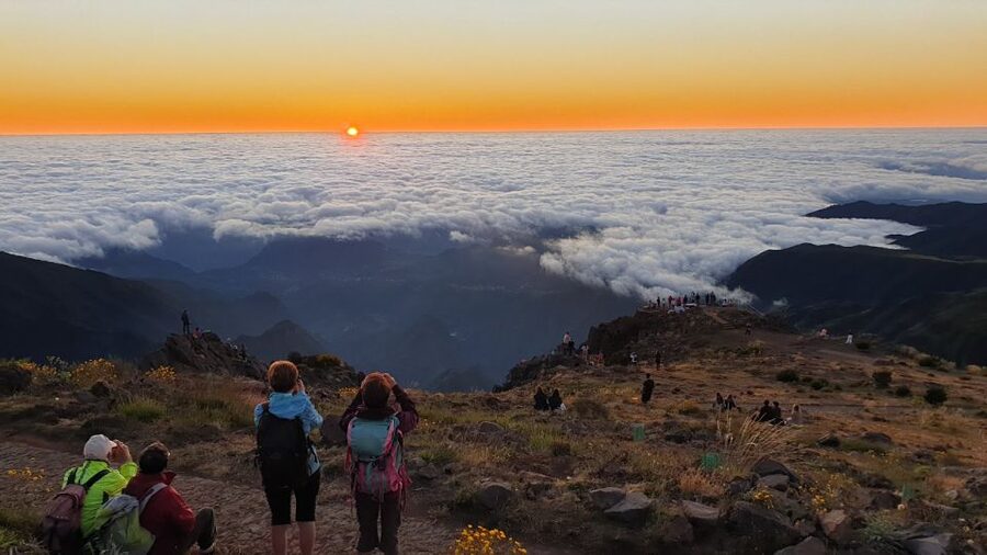 Madeira: Pico do Areeiro Sunrise Tour - The second viewpoint and the Levada dos Balcões walk
