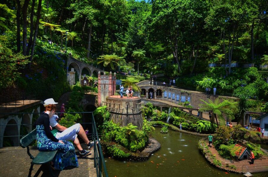Madeira: Private Monte tour on a Tukxi - Riding uphill with a local guide