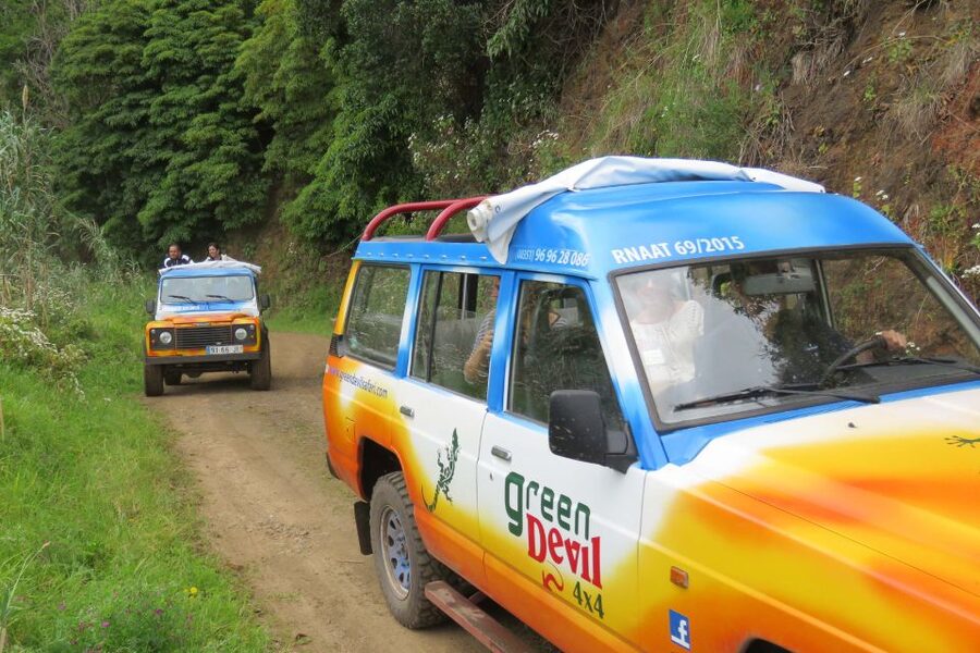 Madeira : Santana & Peaks full day tour by Open 4x4 - Portela’s Eagle Rock view