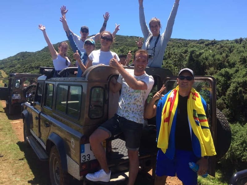 Madeira: Skywalk, Porto Moniz, Seixal, and Fanal 4WD Tour - São Vicente and Véu da Noiva reveal Madeira’s wet side