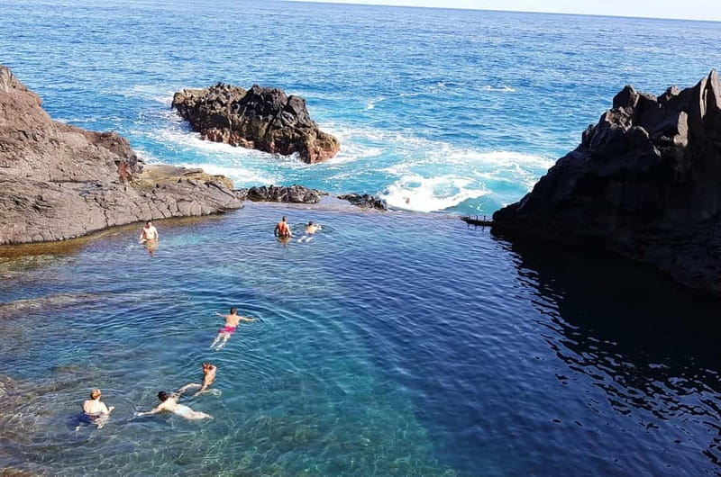 Madeira: Skywalk, Porto Moniz, Seixal, and Fanal 4WD Tour - Cabo Girão begins the day above the Atlantic
