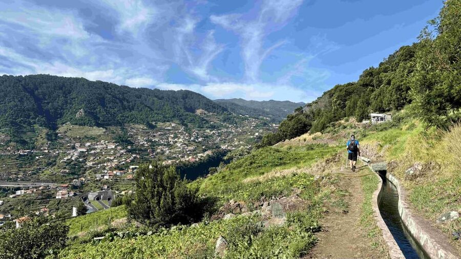 Madeira Stairway to Heaven to Larano Hike Mountain to Sea - Porto da Cruz and the Poncha finish