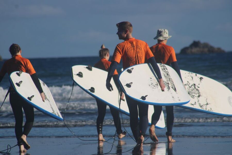 Madeira: surf lesson at Porto da Cruz - When conditions do not cooperate
