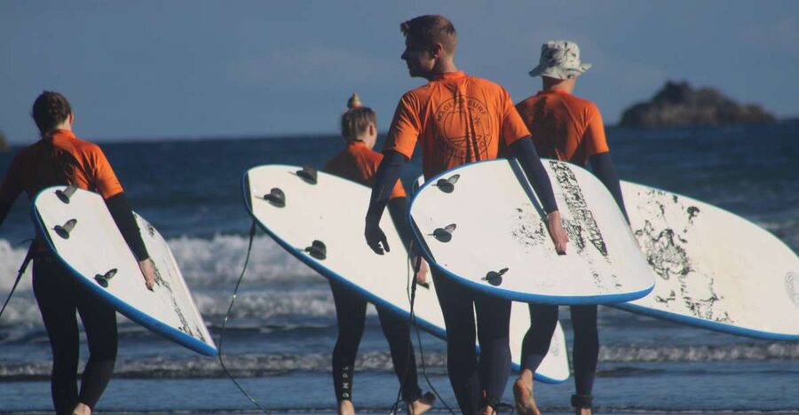 Madeira: surf lesson at Porto da Cruz - What happens during the two-hour lesson