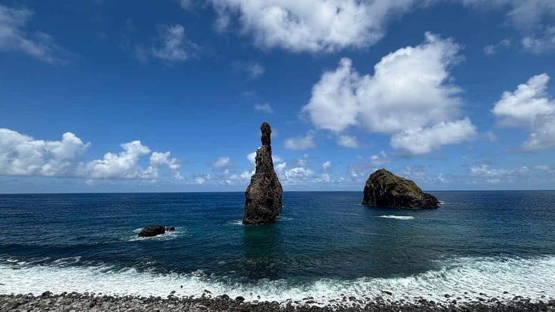 Madeira: Westside Achadas Cruz, Moniz, Seixal and Fanal - Seixal brings black sand and waterfalls