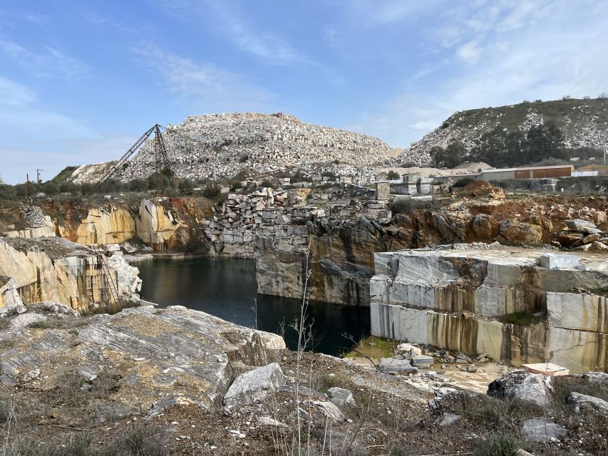 Marble Tour in Vila Viçosa - Industrial processing explains scale and precision