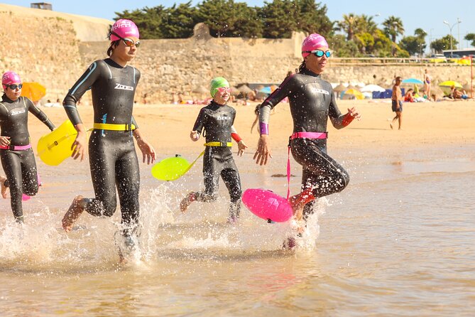 Open-Water Swimming in Cascais - What the buoy, cap, and video add