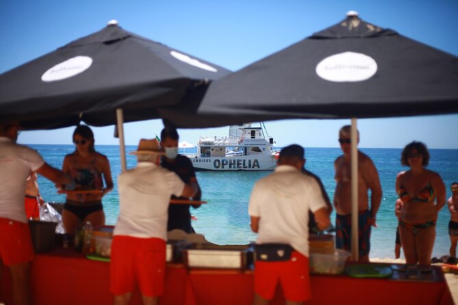 Ophelia Catamaran Cruises + Beach BBQ - Seeing Benagil Cave from the water