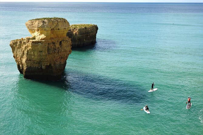 Paddle & Explore: Albufeira SUP Tour - A stop at a quiet beach