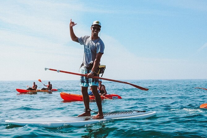 Paddle & Explore: Albufeira SUP Tour - Praia do Castelo and the return to São Rafael