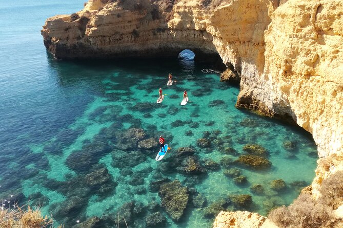 Paddle & Explore: Albufeira SUP Tour - Passing Praia da Galé and Praia da Falésia