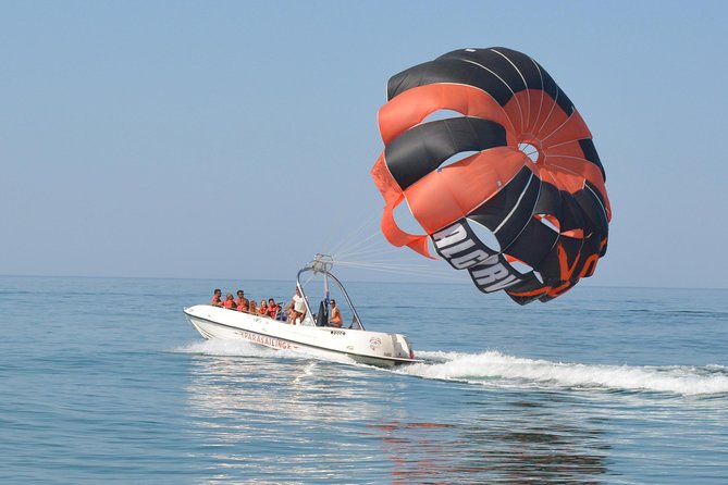 Parasailing from Vilamoura - Photos and video are the one clear extra cost