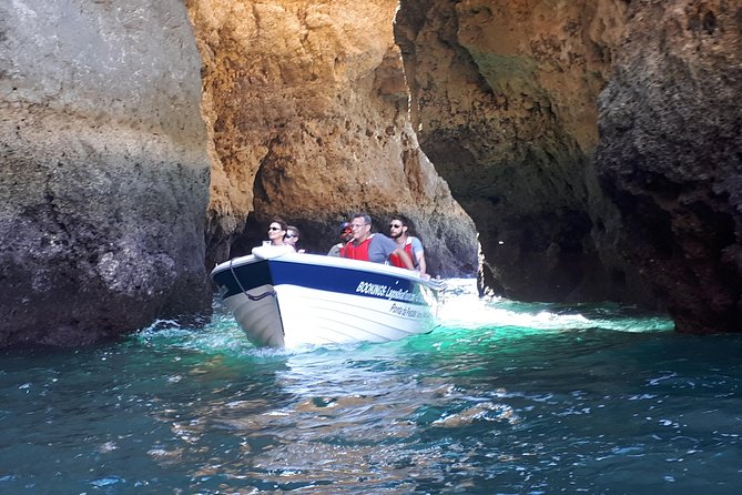 Ponta da Piedade Grotto Tour in Lagos, Algarve - From Lagos Marina to the Costa D’Oiro
