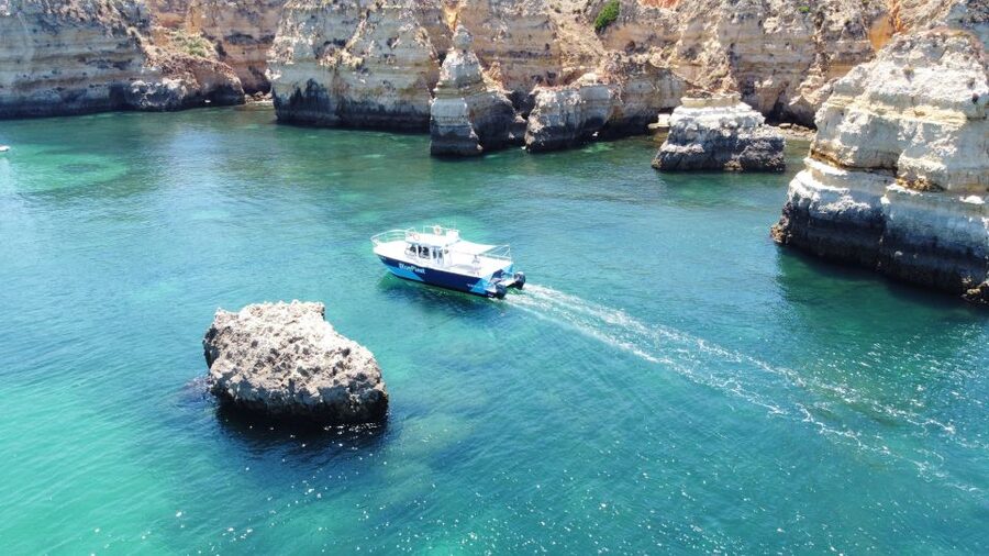 Ponta da Piedade: Half-Day Cruise with Lunch from Lagos - Leaving Lagos Marina for Ponta da Piedade