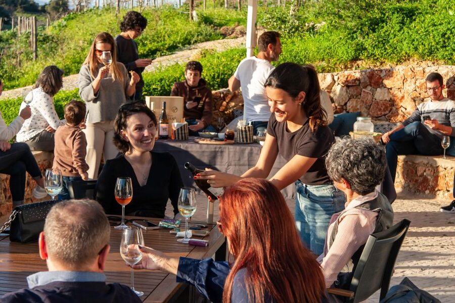 Porches: Algarve Vineyard Tour and Wine Tasting Experience - Four wines, with some variation in the pours