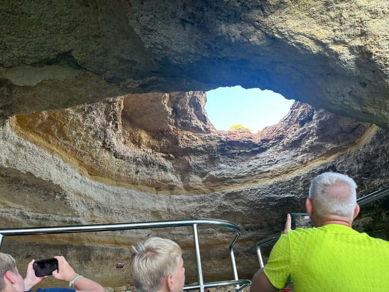 Portimão: Benagil Caves & Golden Coast Eco Catamaran Tour - Along the Golden Coast toward Carvoeiro