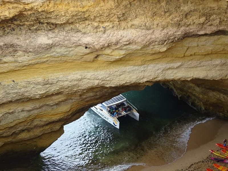 Portimão: Benagil Caves & Golden Coast Eco Catamaran Tour - Starting at Portimão Marina