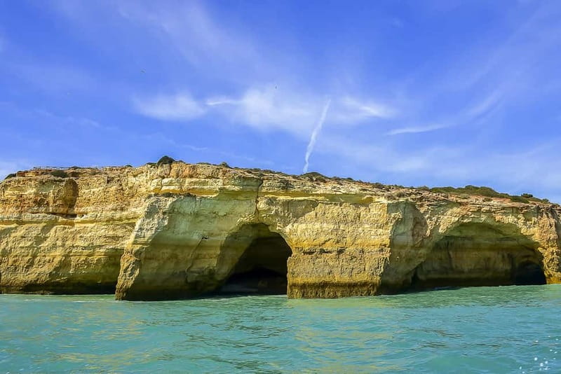 Portimão: Benagil Caves Speed Boat Tour with Sunset Option - From the Portimão pier to open water