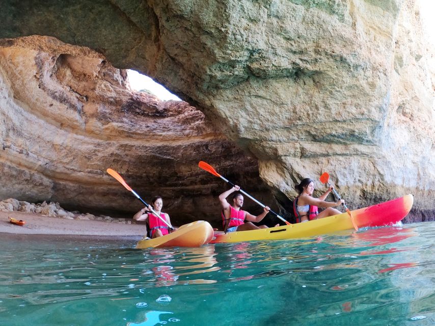 Portimão: Benagil Caves Speedboat and Kayak Guided Tour - Sea conditions are part of the deal