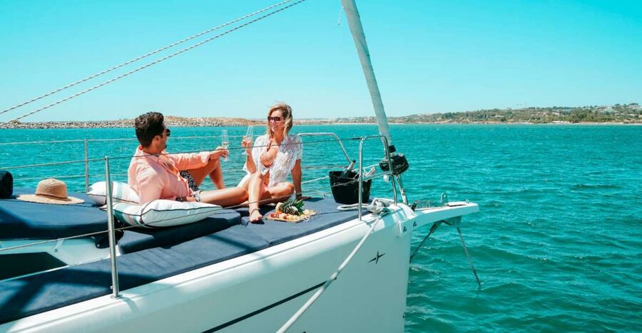 Portimao: Half-Day Sailing Yacht Cruise to the Benagil Caves - What to expect around Benagil