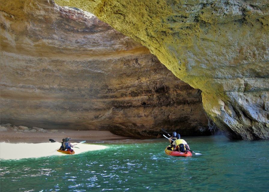 Portimão: Kayak Tour of Benagil Caves - Benagil Cave and the important access warning