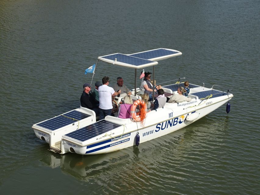 Portimão: Silves & Arade River History Tour on a Solar Boat - Leaving Portimão on a small solar boat