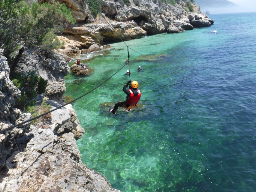 Portinho da Arrábida: Coasteering Boat Tour - Key points at a glance