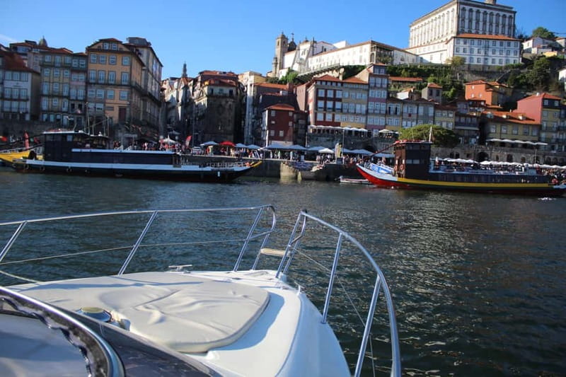 Porto: 6 Bridges Yacht Cruise with Local Wine & Snacks - Wine, Porto tasting, and a proper snack board