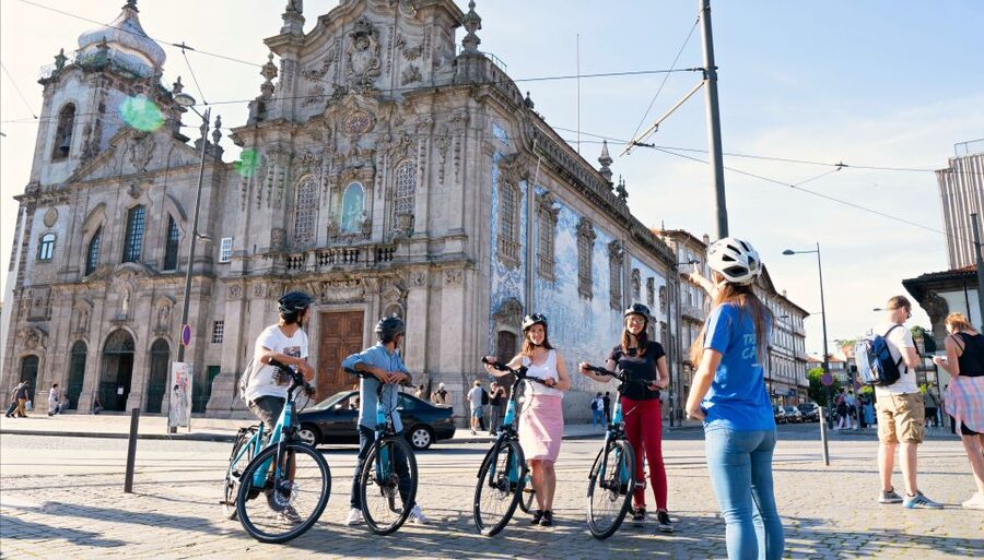 Porto: City Highlights 3-Hour Guided Electric Bike Tour - The Dom Luís I Bridge and the Ribeira riverfront