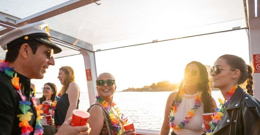 Porto: Douro River Party Boat with Sunset Option & 6 Bridges - Starting at Gaia Quay beside the wine cellars