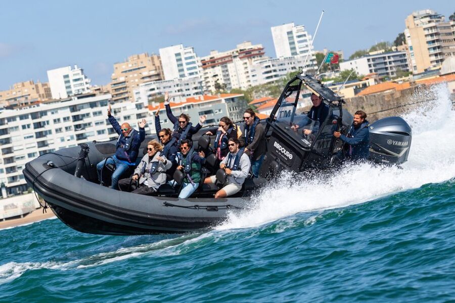 Porto: Douro River Speedboat Tour - Toward Foz do Douro and the Atlantic