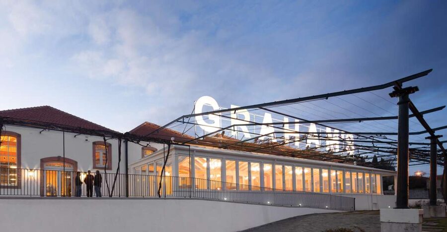 Porto: Graham's Port Lodge Tour & Vintage Room Wine Tasting - Arriving at Graham’s on the Vila Nova de Gaia ridge