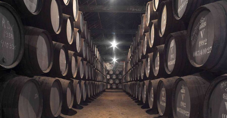 Porto: Graham's Port Lodge Tour with Premium Wine Tastings - Inside the 1890 Graham’s Cellar