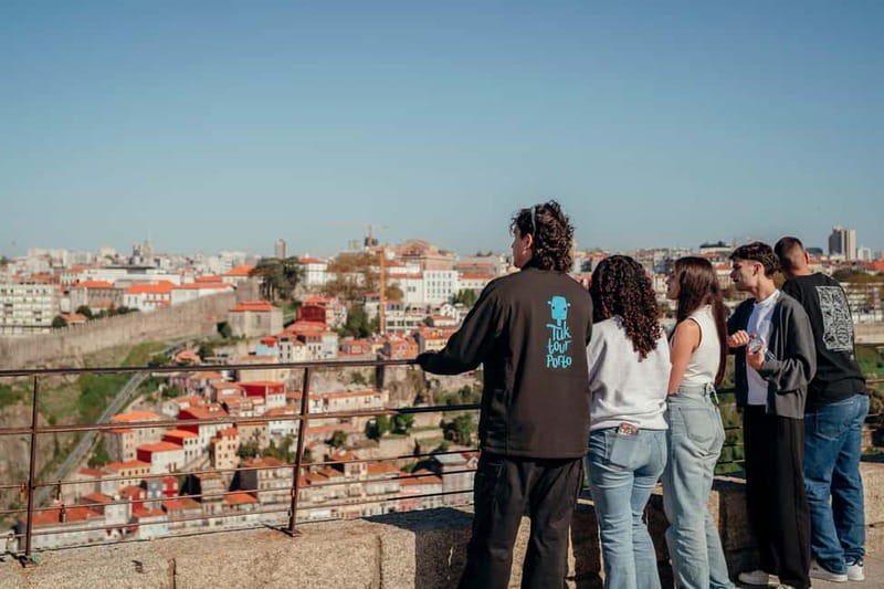 Porto Half Day Tuk Tuk Tour Clérigos, Seaside and Viewpoints - Key points at a glance