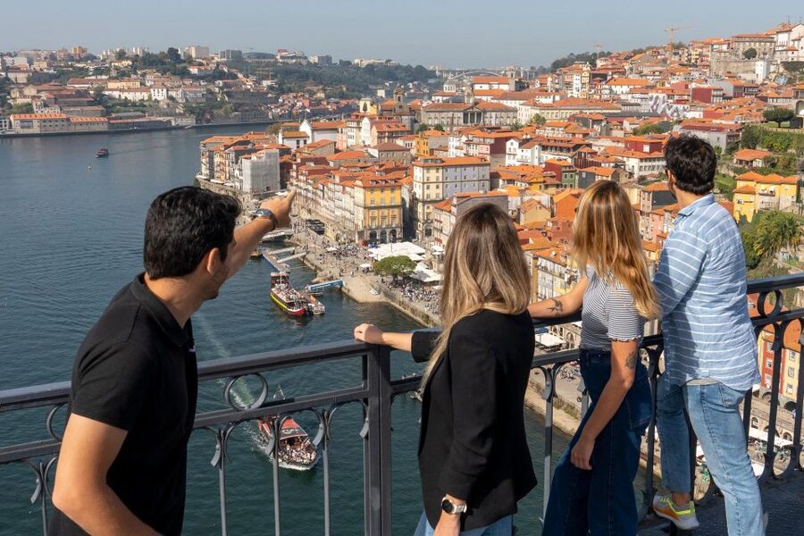 Porto: Helicopter Ride, Guided Walking Tour & River Cruise - The helicopter flight over Porto