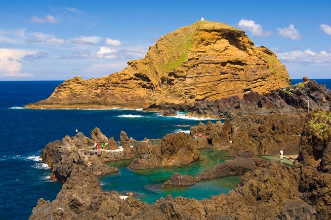 Porto Moniz - Natural Swimming Pools - Câmara de Lobos, Churchill, and the opening stop