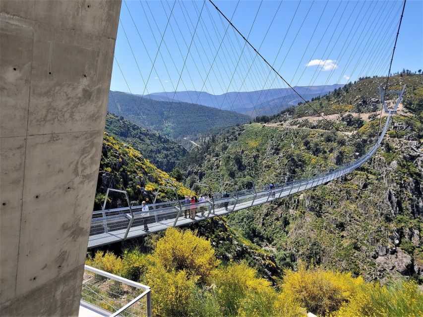 Porto: Paiva Walkways and Suspension Bridge Hike with Lunch - Crossing the 516 Arouca footbridge