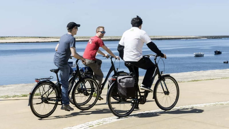 Porto Private E-Bike Tour: Douro River, Parks & Beaches - Starting Beneath the Large Woman’s Face