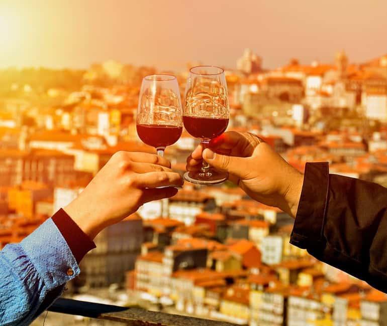 Porto: Private Sunset Walking Tour with Port Wine and Views - Clérigos Tower and Porto’s historic center