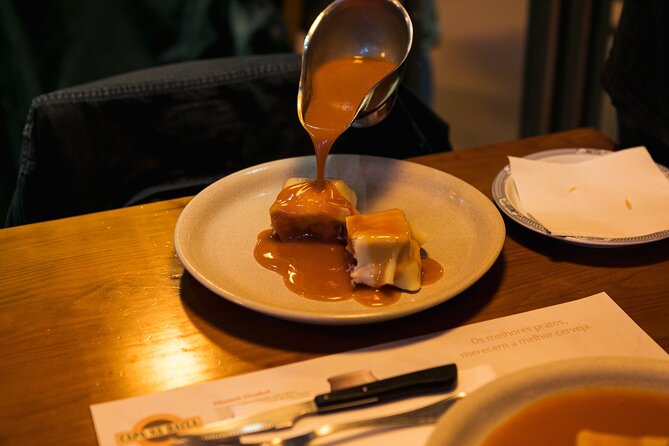 Porto Progressive Dinner Tour with Eating Europe - Caldo verde and a cold beer with two local brothers