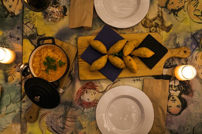 Porto Progressive Dinner Tour with Eating Europe - Cod croquettes and homemade bacalhau downtown