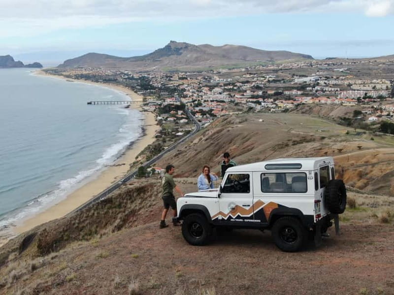 Porto Santo: Island Highlights 4x4 Tour with Hotel Transfers - Morenos, Miradouro das Flores, and the final panorama