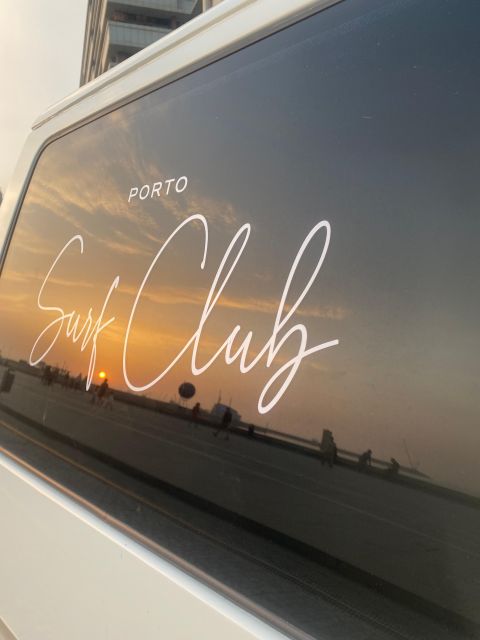 Porto: Small Group Surfing Experience with Transportation - The van, shower, and included photos