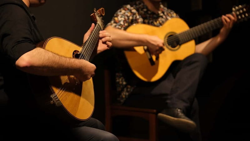 Porto: The highest-rated traditional fado concert (downtown) - The one-hour concert: voices, guitars, and improvisation
