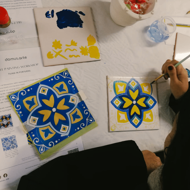Porto: Tile-Painting Workshop with Porto Wine - Bainharia - Port wine, biscuits, and conversation