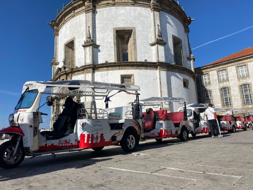 Porto: Tuk tuk Tours with Port Wine Tasting - Choosing one hour, two hours, or six